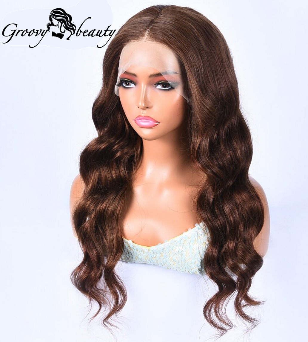 Brazilian Reddish Brown Body Wave (Frontal)