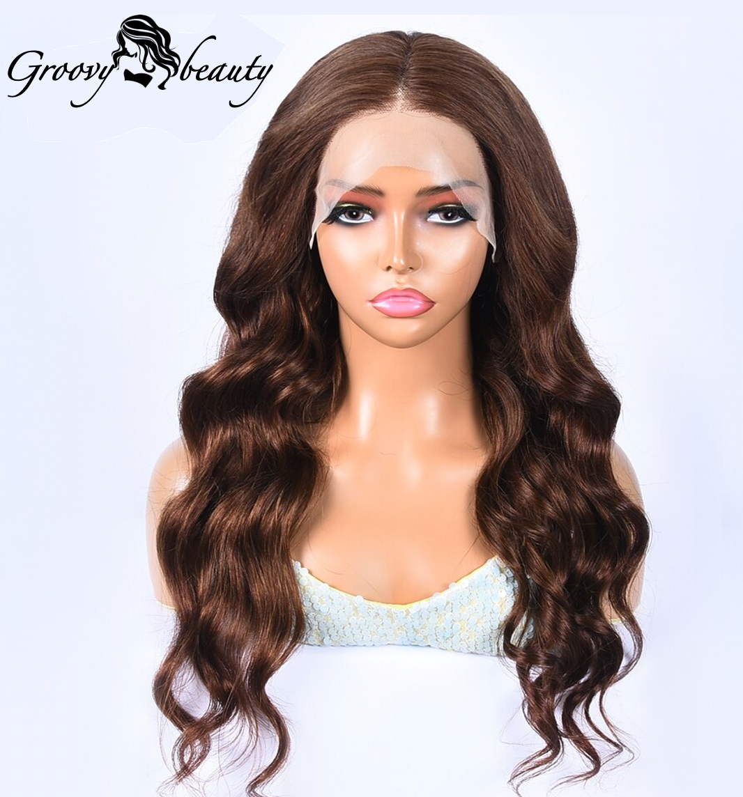 Brazilian Reddish Brown Body Wave (Frontal)