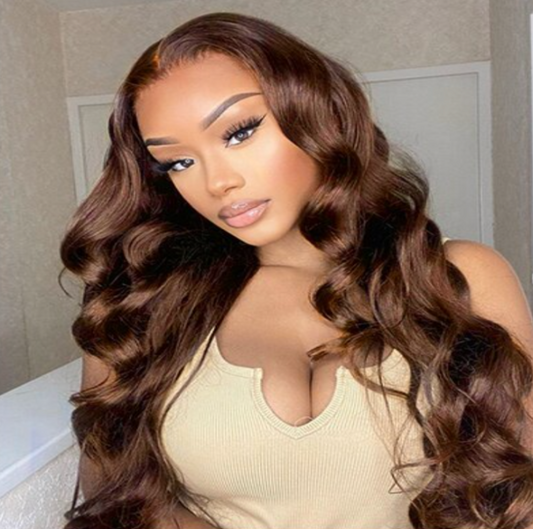Brazilian Reddish Brown Body Wave (Frontal)