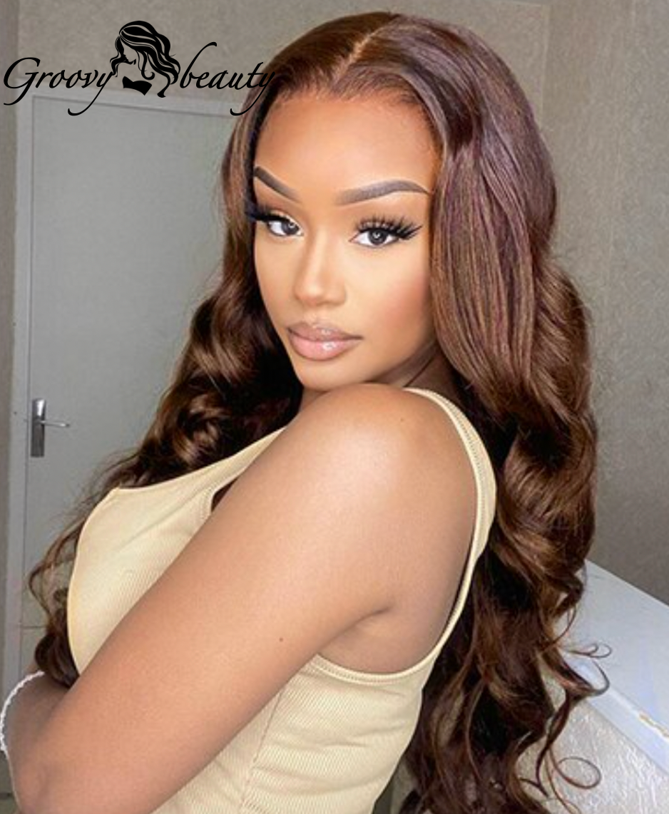 Brazilian Reddish Brown Body Wave (Frontal)