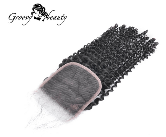 Brazilian Kinky Curly Lace Closure