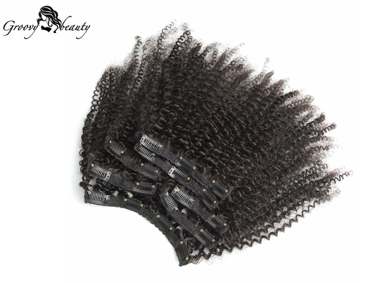 Brazilian Kinky Curly Hair Clip-ins