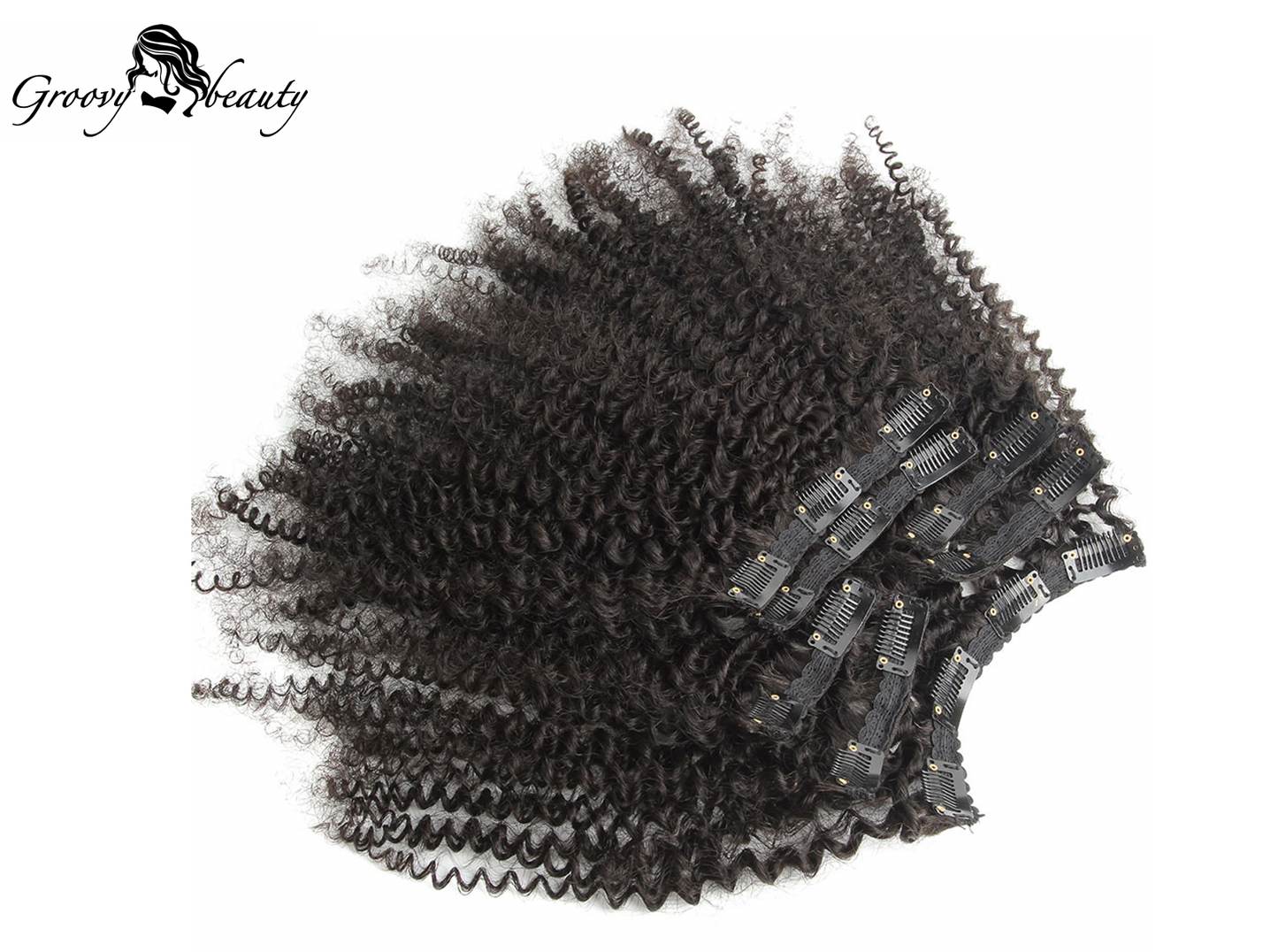 Brazilian Kinky Curly Hair Clip-ins