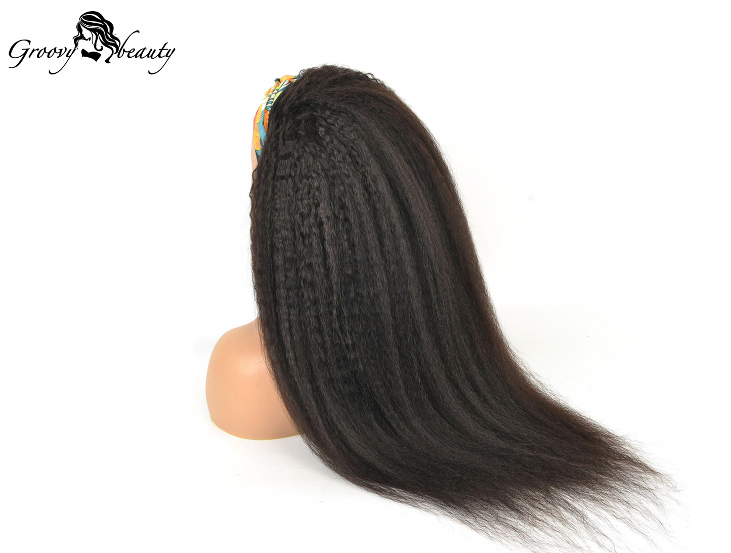 Kinky Straight Headband Wig