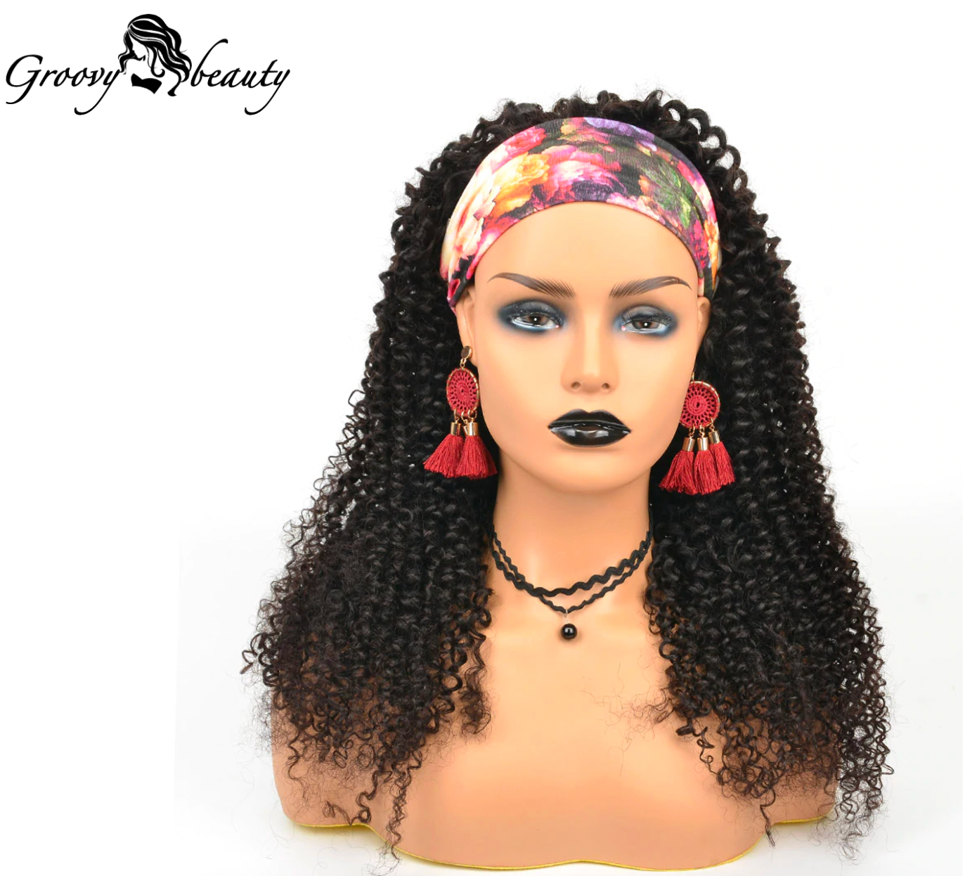 Malays. Curls Headband Wig