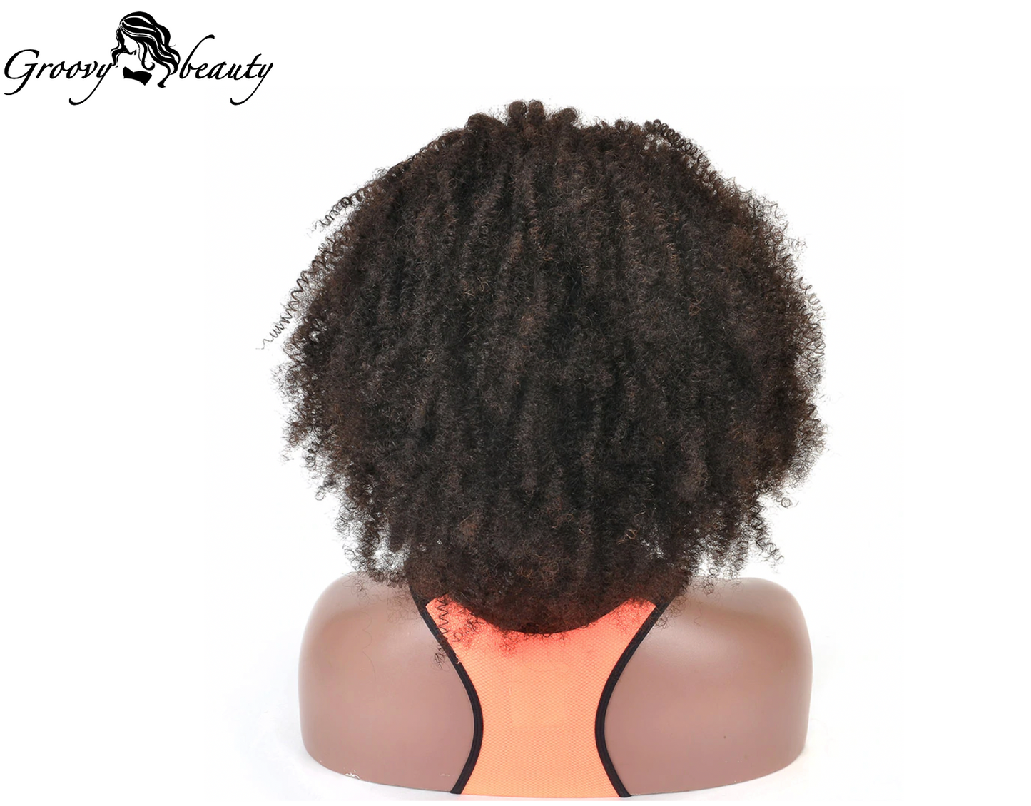 Kinky Curly Headband Wig
