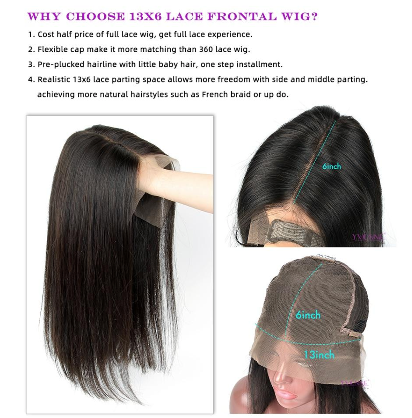 Brazilian Straight Bob Wig (Frontal)