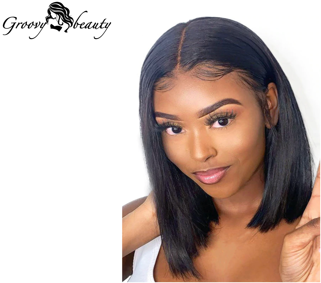 Brazilian Straight Bob Wig (Frontal)