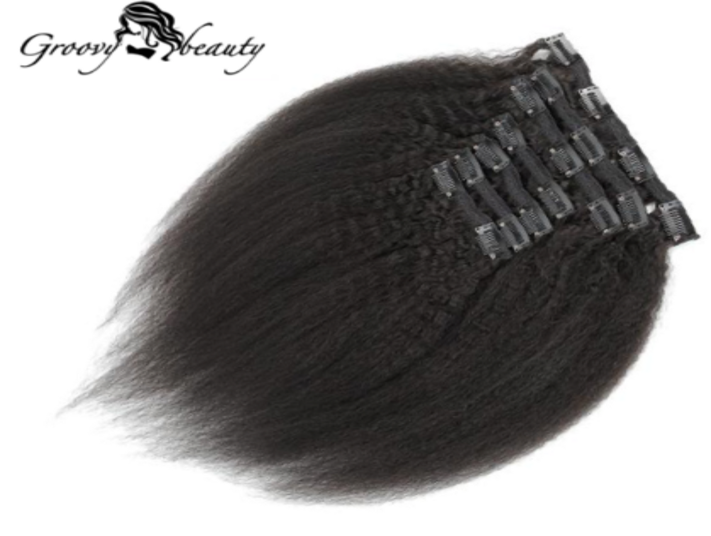 Brazilian Kinky Straight Hair Clip-ins