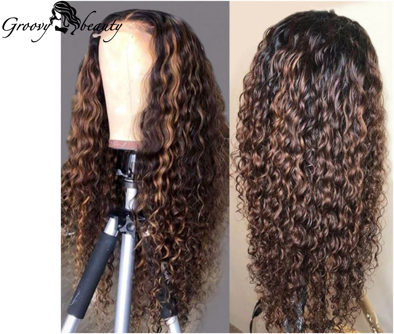 Brazilian Water Wave Highlight Brown (Frontal)